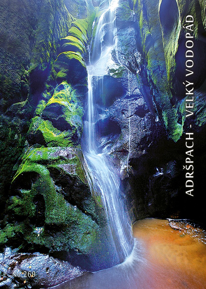 Adršpach – Velký vodopád
