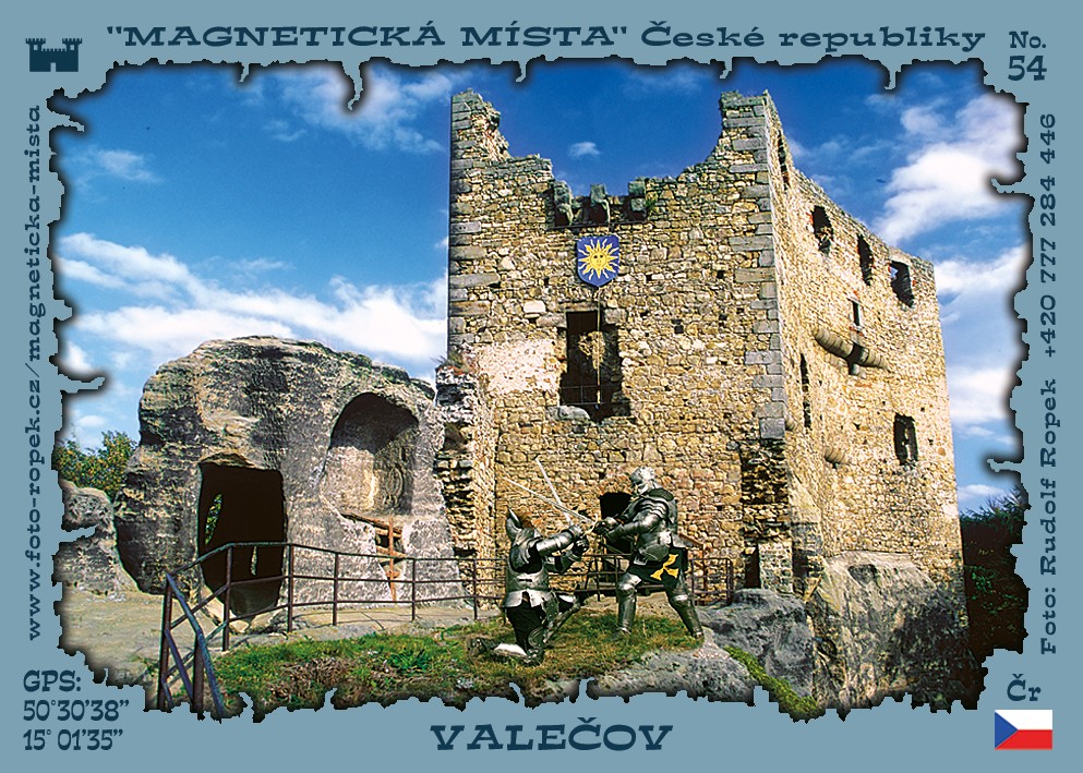 Magnetická místa ČR – Valečov