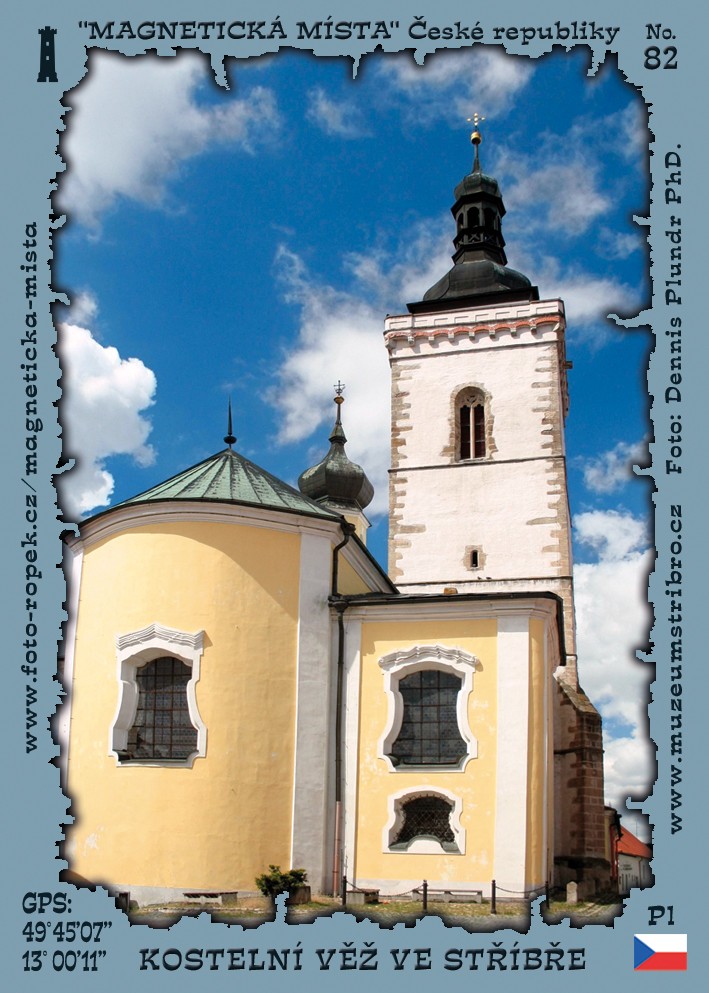 Magnetická místa ČR – Kostelní věž ve Stříbře