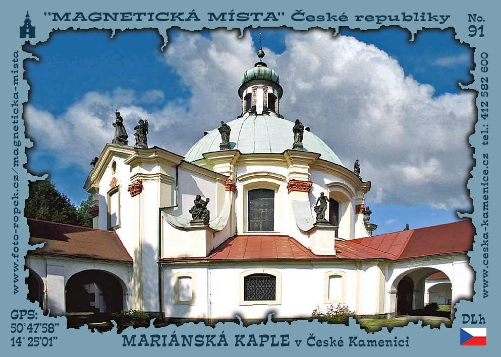 Magnetická místa ČR – Mariánská kaple v České Kamenici
