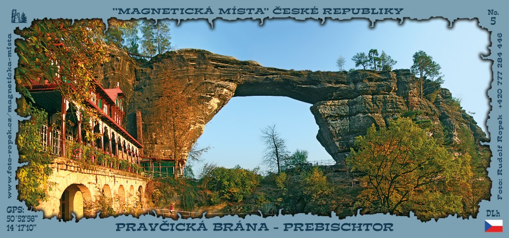 Magnetická místa ČR – Pravčická brána