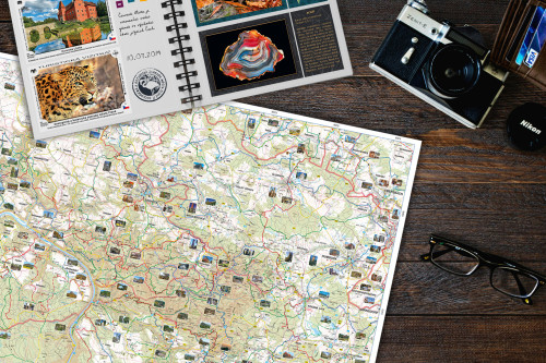 Mapa Labských pískovců opět v prodeji