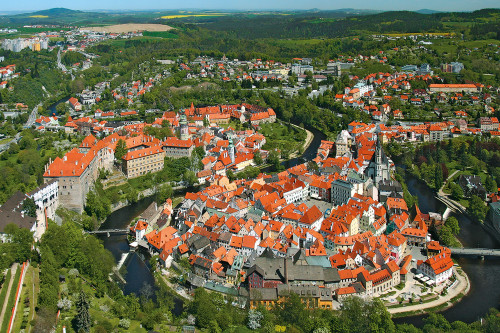 Mapa východní Šumavy a Novohradských hor