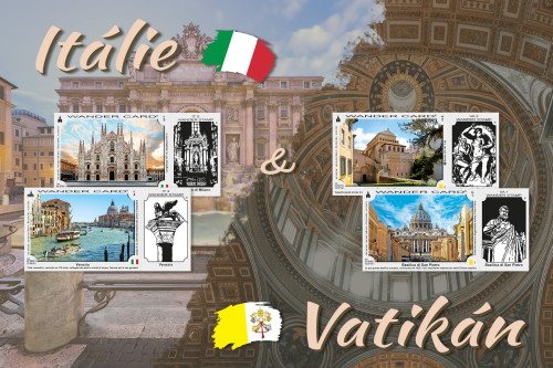 Wander Card Itálie a Vatikánu
