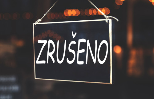 Zrušené akce