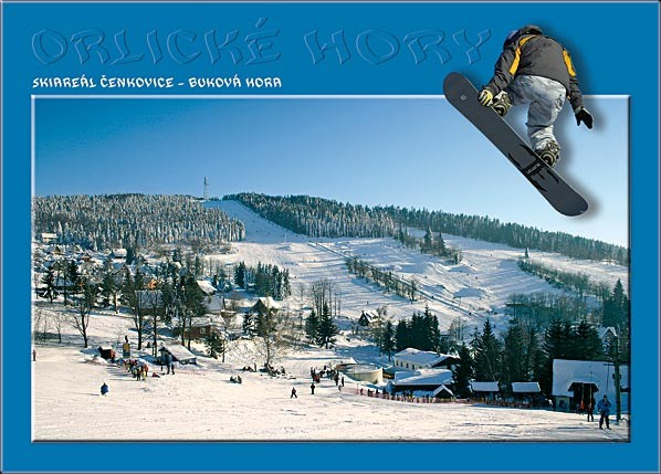 Orlické hory – skiareál Čenkovice