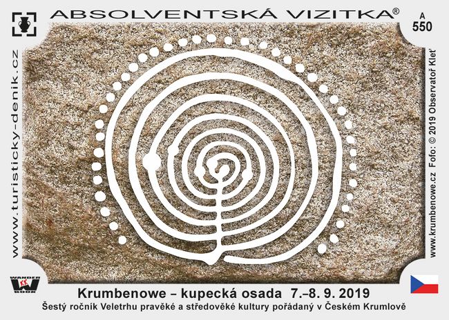 Krumbenowe – kupecká osada  7.–8. 9. 2019