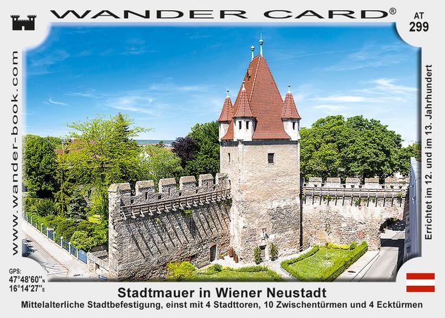 Stadtmauer in Wiener Neustadt
