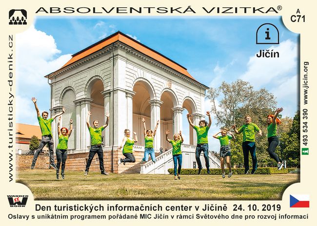 Den turistických informačních center v Jičíně  24. 10. 2019