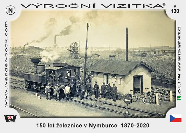 150 let železnice v Nymburce  1870–2020