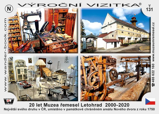 20 let Muzea řemesel Letohrad  2000–2020