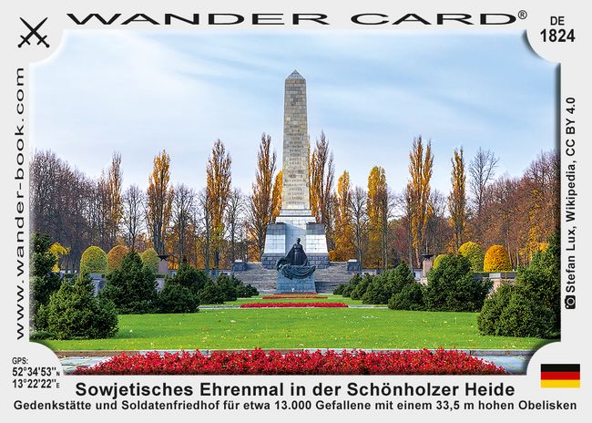 Sowjetisches Ehrenmal in der Schönholzer Heide