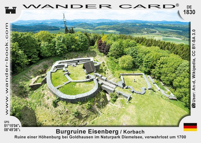 Burgruine Eisenberg / Korbach