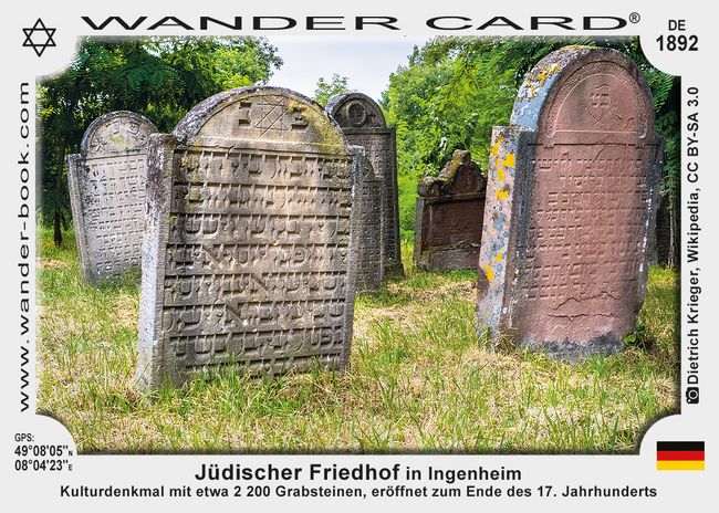 Jüdischer Friedhof in Ingenheim