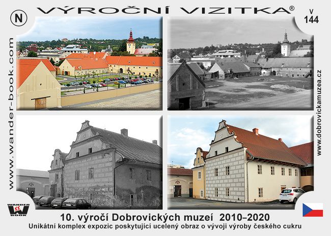 10. výročí Dobrovických muzeí  2010–2020