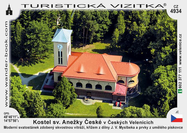 Kostel sv. Anežky České v Českých Velenicích