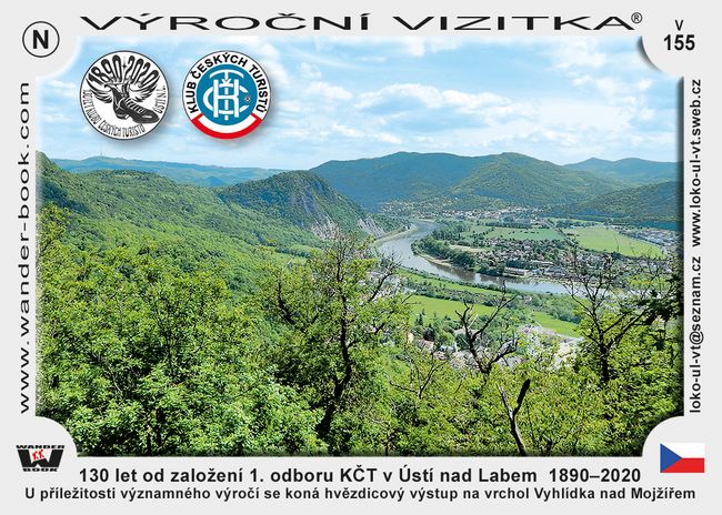 130 let od založení 1. odboru KČT v Ústí nad Labem  1890–2020