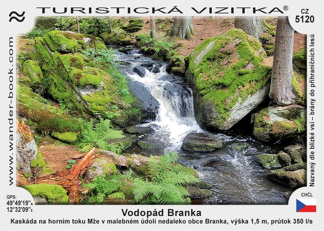 Vodopád Branka