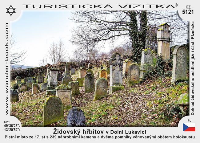 Židovský hřbitov v Dolní Lukavici