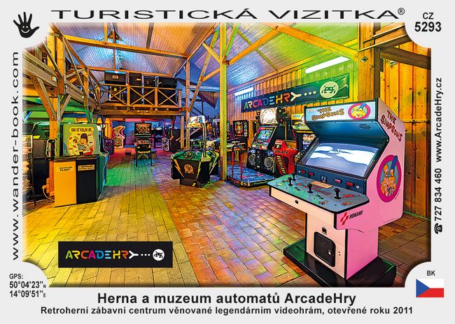 Herna a muzeum automatů ArcadeHry