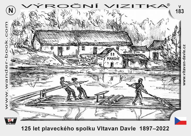125 let plaveckého spolku Vltavan Davle  1897–2022