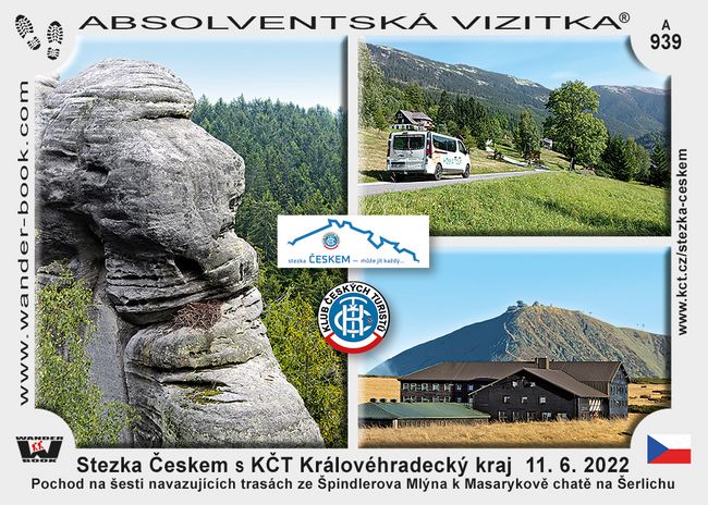 Stezka Českem s KČT Královéhradecký kraj  11. 6. 2022