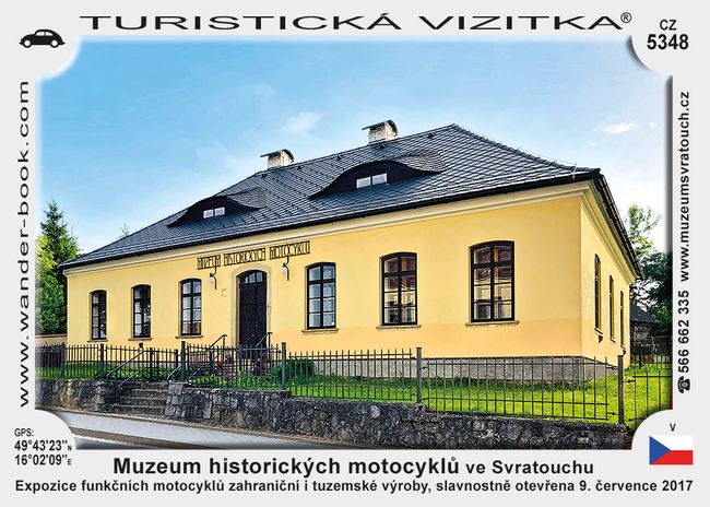 Muzeum historických motocyklů ve Svratouchu