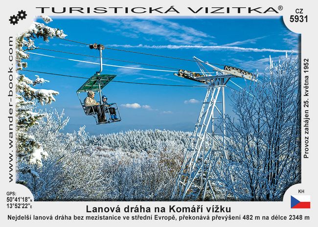 Lanová dráha na Komáří vížku