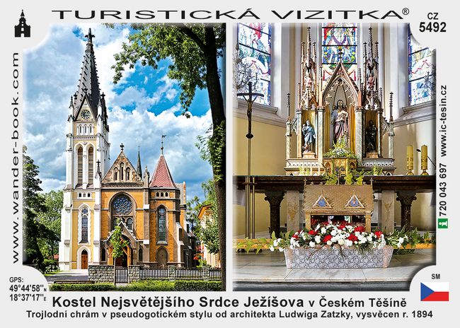 Kostel Nejsvětějšího Srdce Ježíšova v Českém Těšíně
