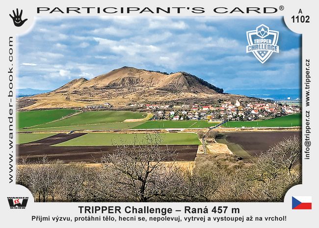 TRIPPER Challenge – Raná 457 m
