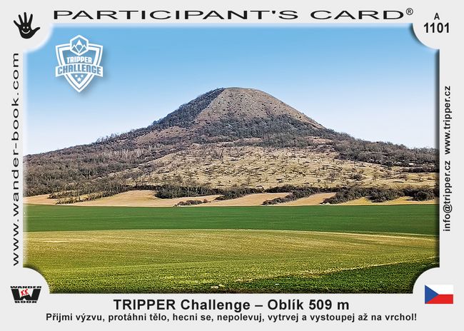 TRIPPER Challenge – Oblík 509 m