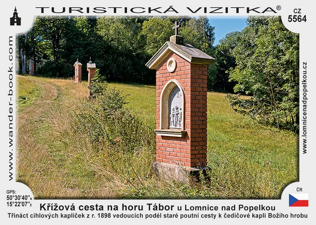 Křížová cesta na horu Tábor u Lomnice nad Popelkou