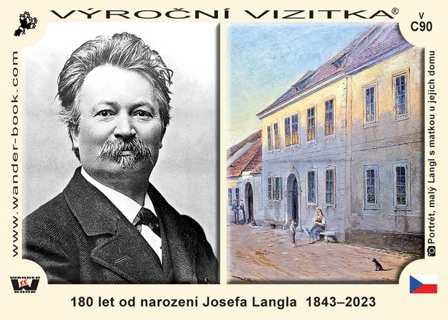 180 let od narození Josefa Langla  1843–2023