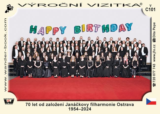 70 let od založení Janáčkovy filharmonie Ostrava 1954–2024