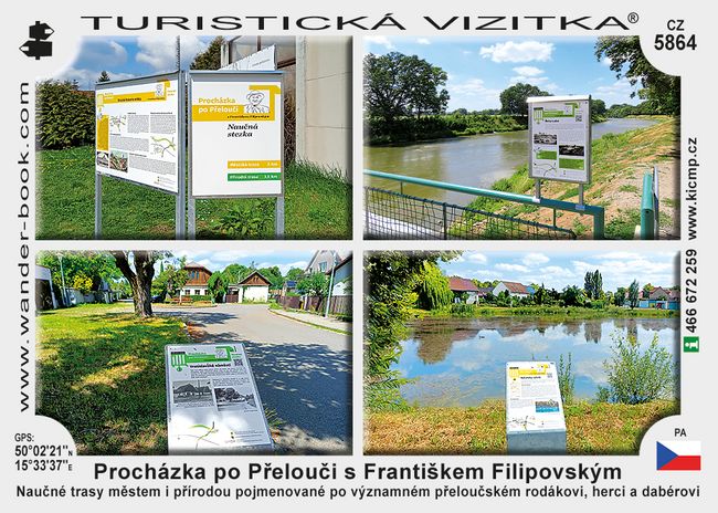 Procházka po Přelouči s Františkem Filipovským