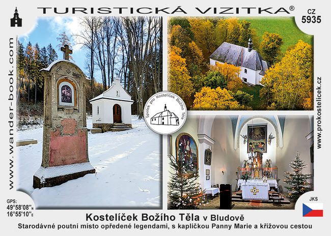 Kostelíček Božího Těla v Bludově
