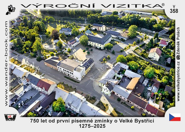 750 let od první písemné zmínky o Velké Bystřici 1275–2025