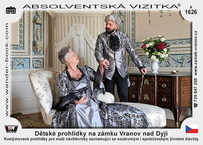 Dětské prohlídky na zámku Vranov nad Dyjí