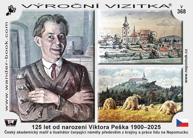 125 let od narození Viktora Peška 1900–2025