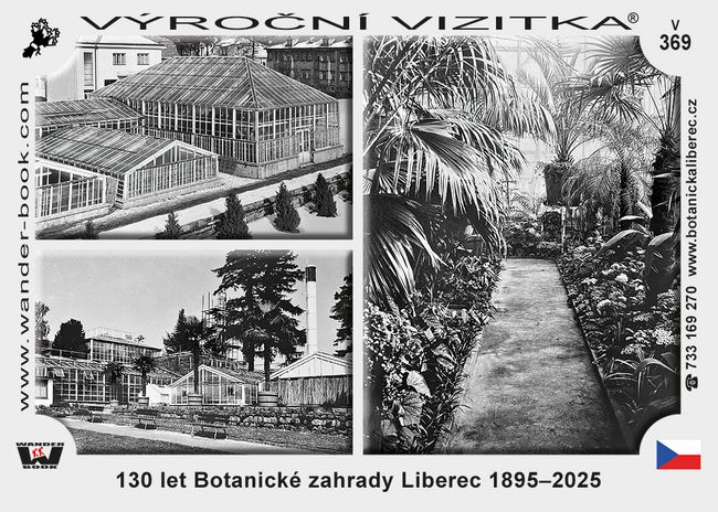 130 let Botanické zahrady Liberec 1895–2025