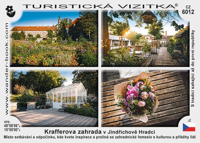 Krafferova zahrada v Jindřichově Hradci