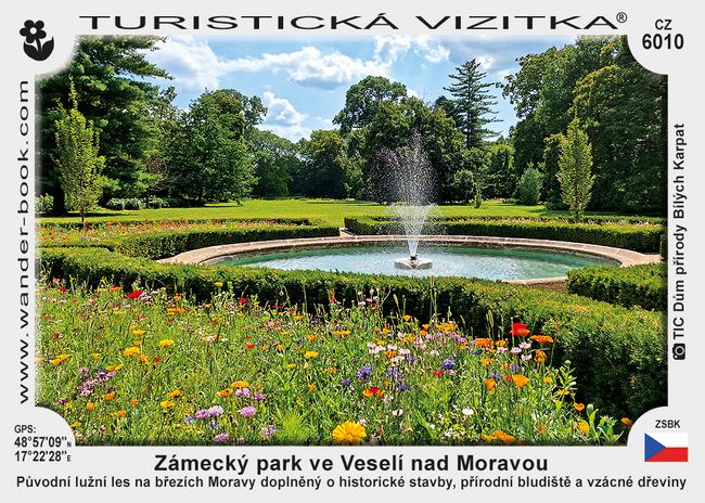 Zámecký park ve Veselí nad Moravou