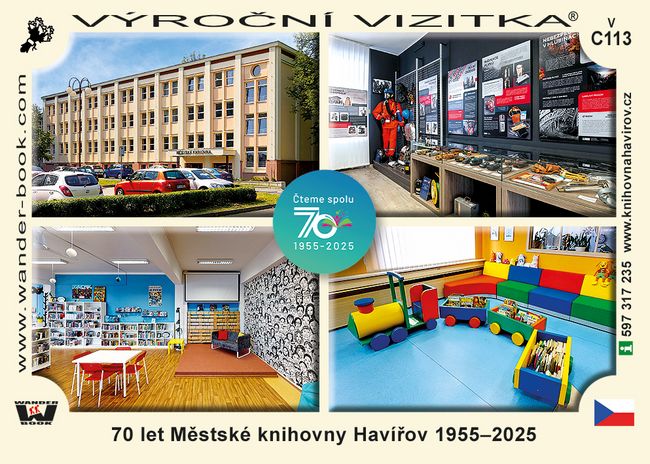 70 let Městské knihovny Havířov 1955–2025