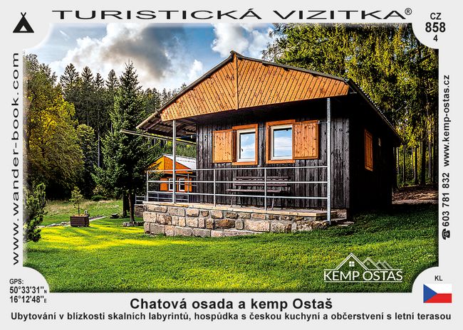 Chatová osada a kemp Ostaš