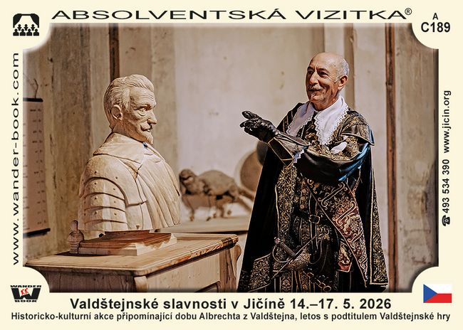 Valdštejnské slavnosti v Jičíně 14.–17. 5. 2026