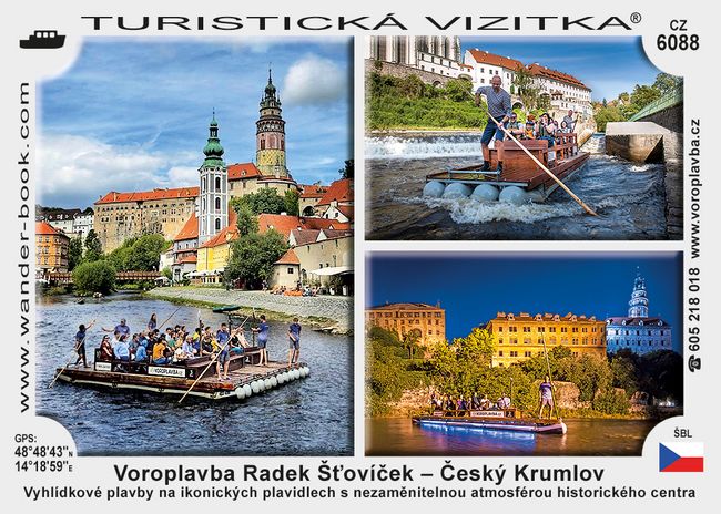 Voroplavba Radek Šťovíček – Český Krumlov