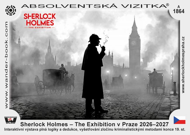 Sherlock Holmes – The Exhibition v Praze 2026–2027