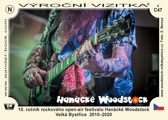10. ročník rockového open-air festivalu Hanácké Woodstock Velká Bystřice  2010–2020