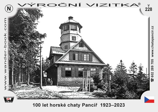 100 let horské chaty Pancíř  1923–2023