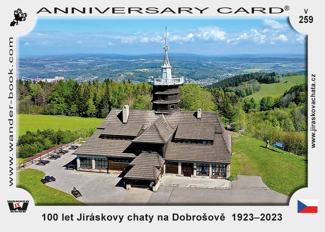 100 let Jiráskovy chaty na Dobrošově  1923–2023